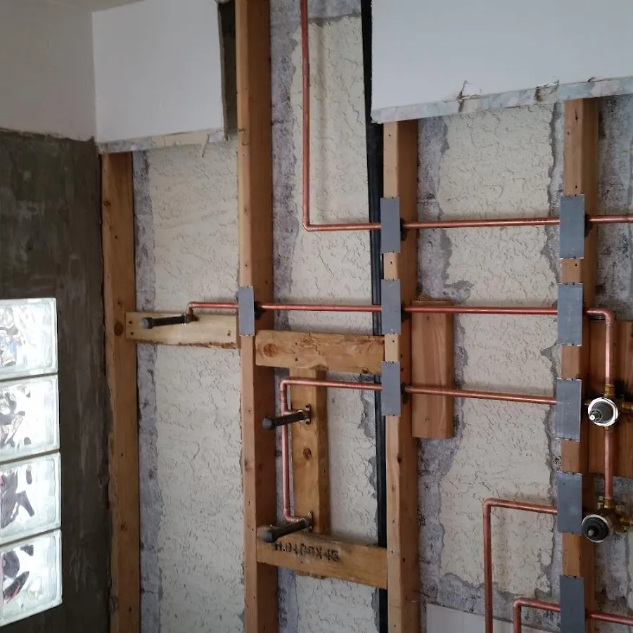 Copper pipe installation for Burst Pipe Repair in Irvington