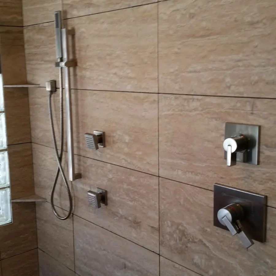 Shower fixture installation for Water Heater Replacement in Irvington